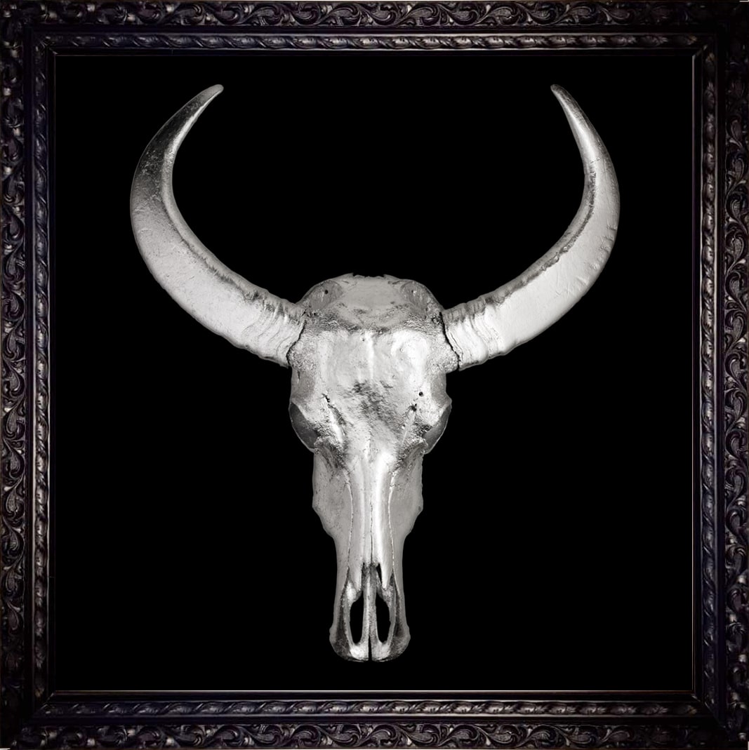 ANGELA MORRIS-WINMILL, ALL SILVER ON BLACK - Lenticular