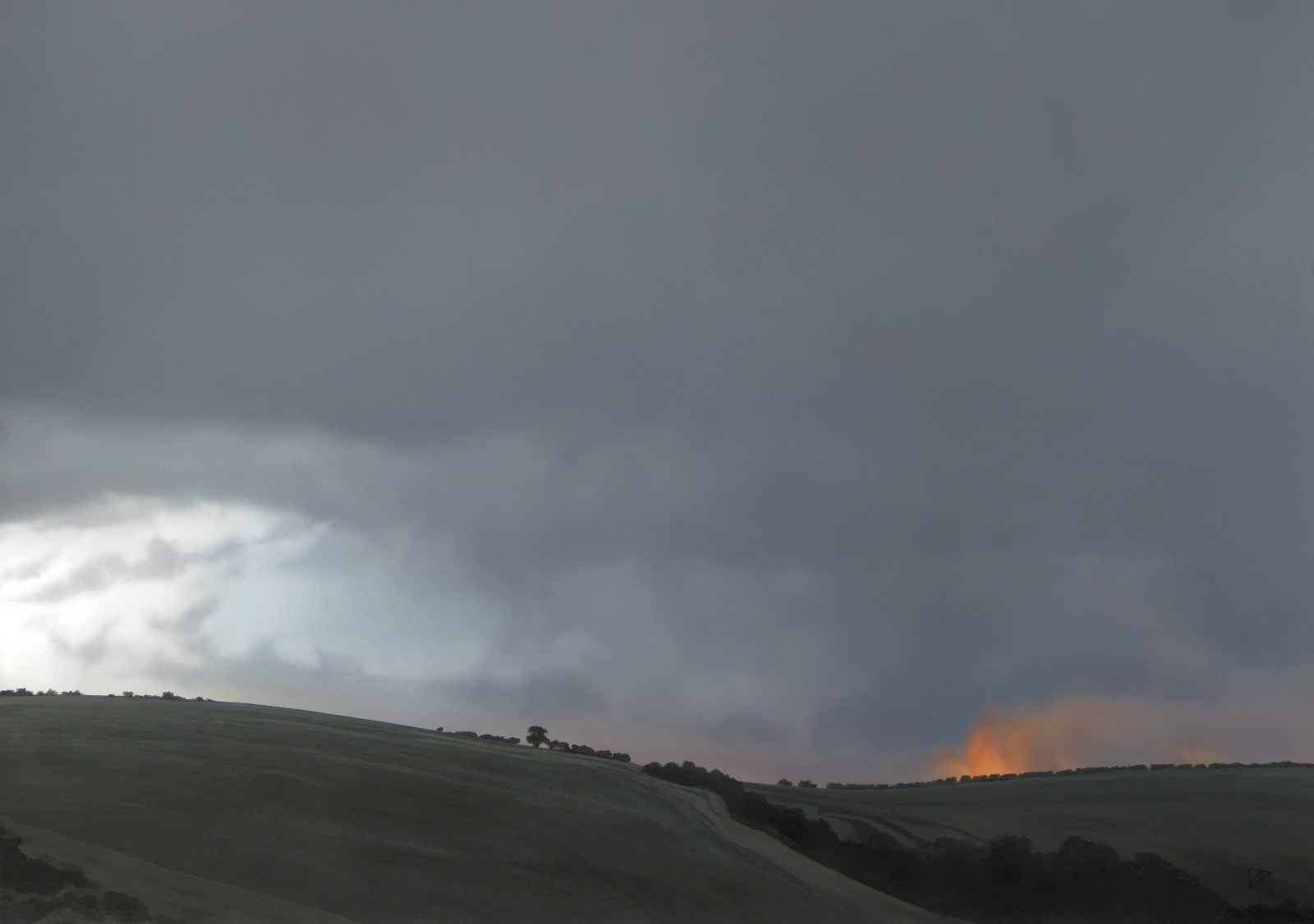 TERRY WATTS, SUNRISE THROUGH RAIN