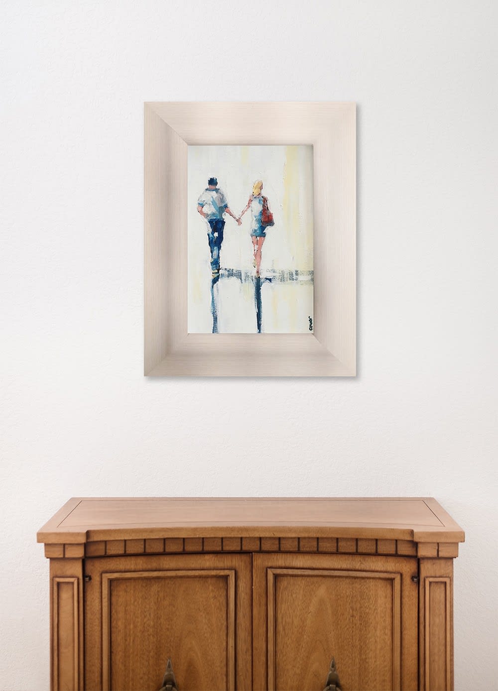 RICHARD GOWER, Strolling Couple
