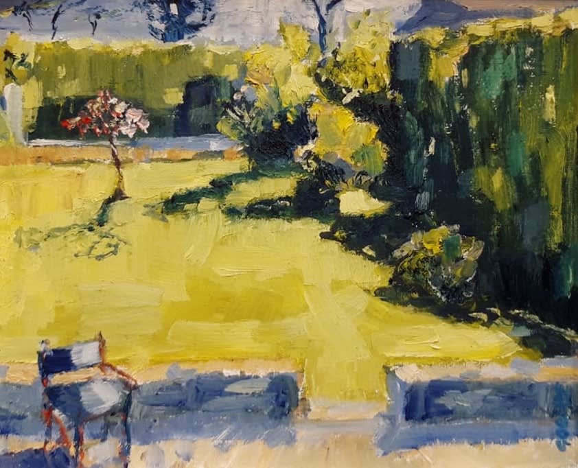 RICHARD GOWER, ARTIST'S GARDEN , THE LOCKDOWN