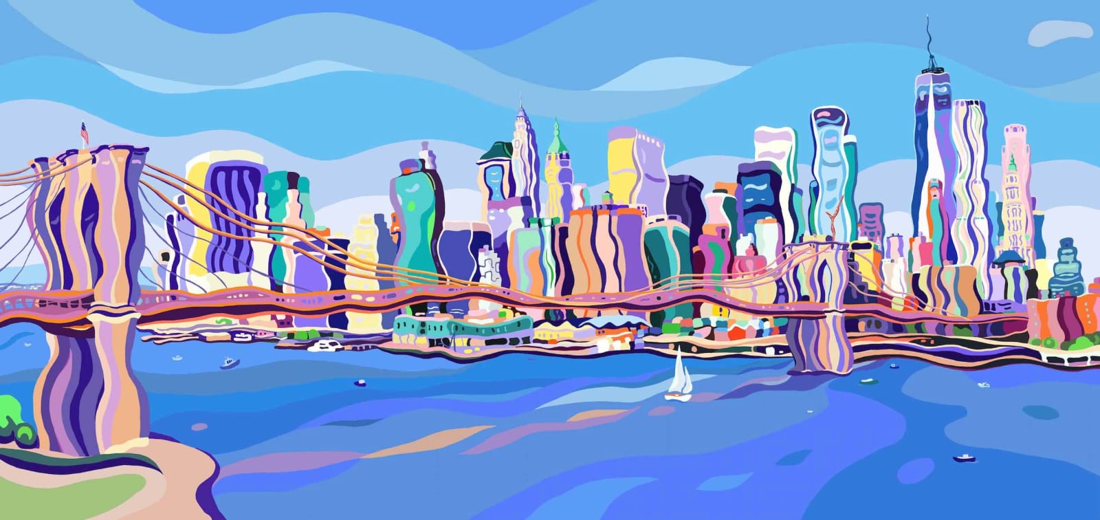 SARAH FOSSE, MANHATTAN VISTA - XL