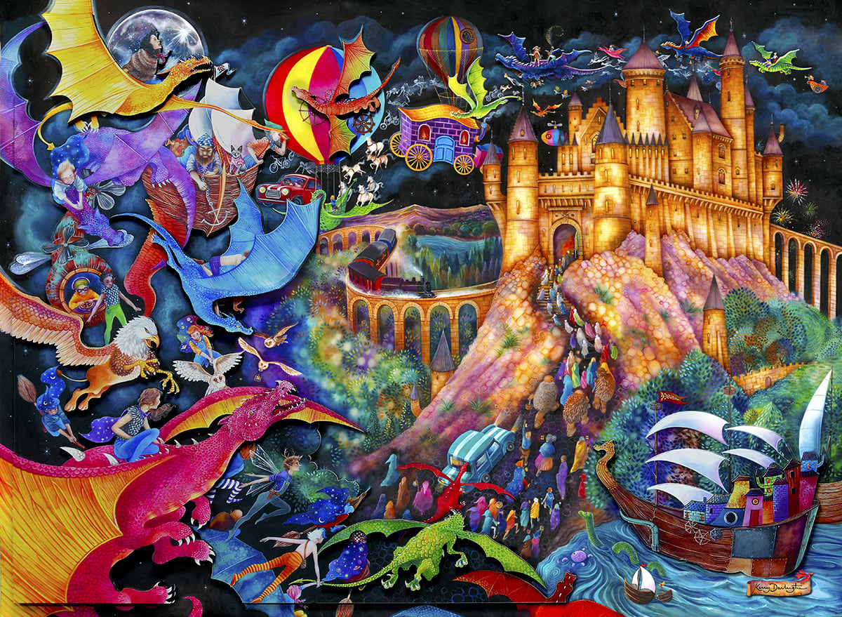 KERRY DARLINGTON, FLIGHT OF THE DRAGONS