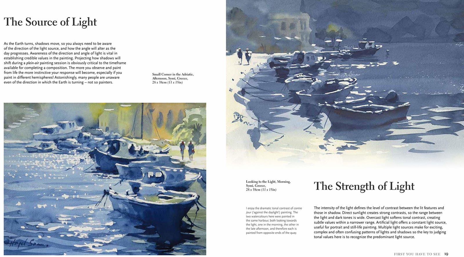 HAZEL SOAN, A Book - Light and Shade in Watercolour