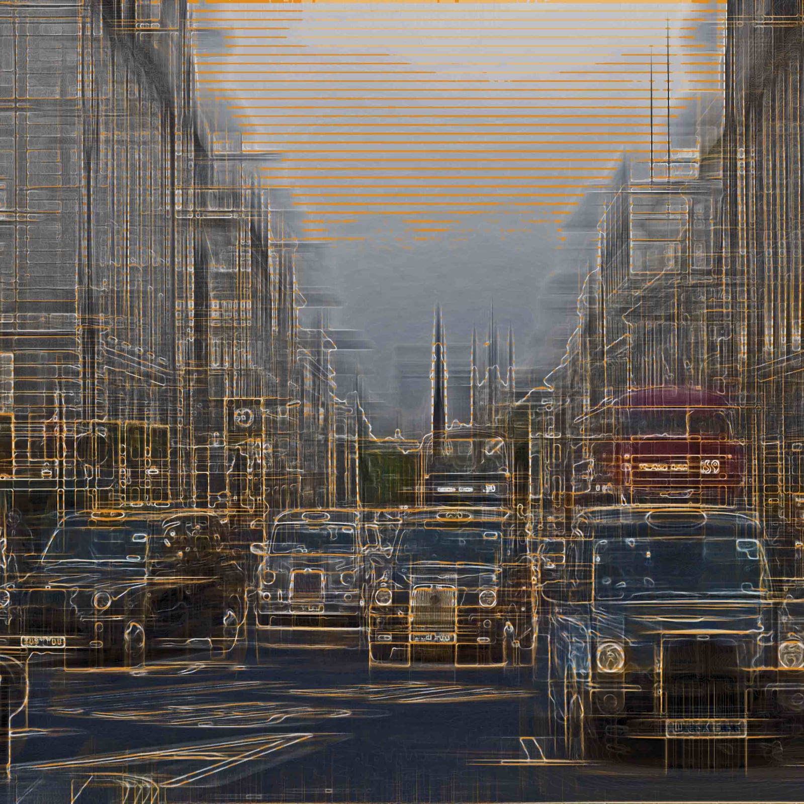 DUNCAN WADE, London Rush, 2020