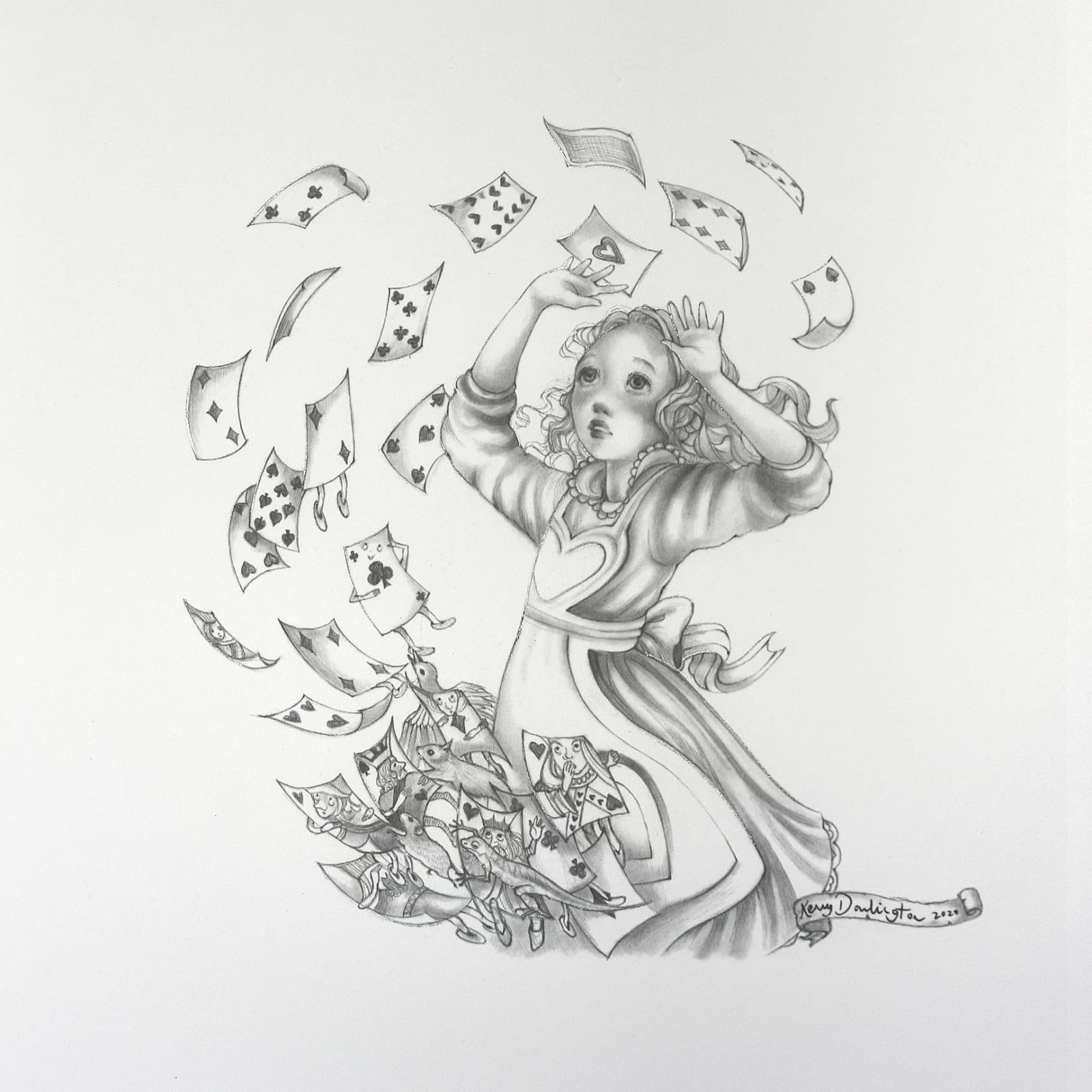 KERRY DARLINGTON, Alice in Wonderland by Lewis Carroll -