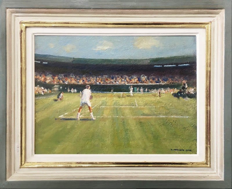RONALD MORGAN, WIMBLEDON TENNIS