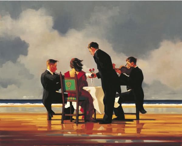 JACK VETTRIANO, Elegy For The Dead Admiral - Large