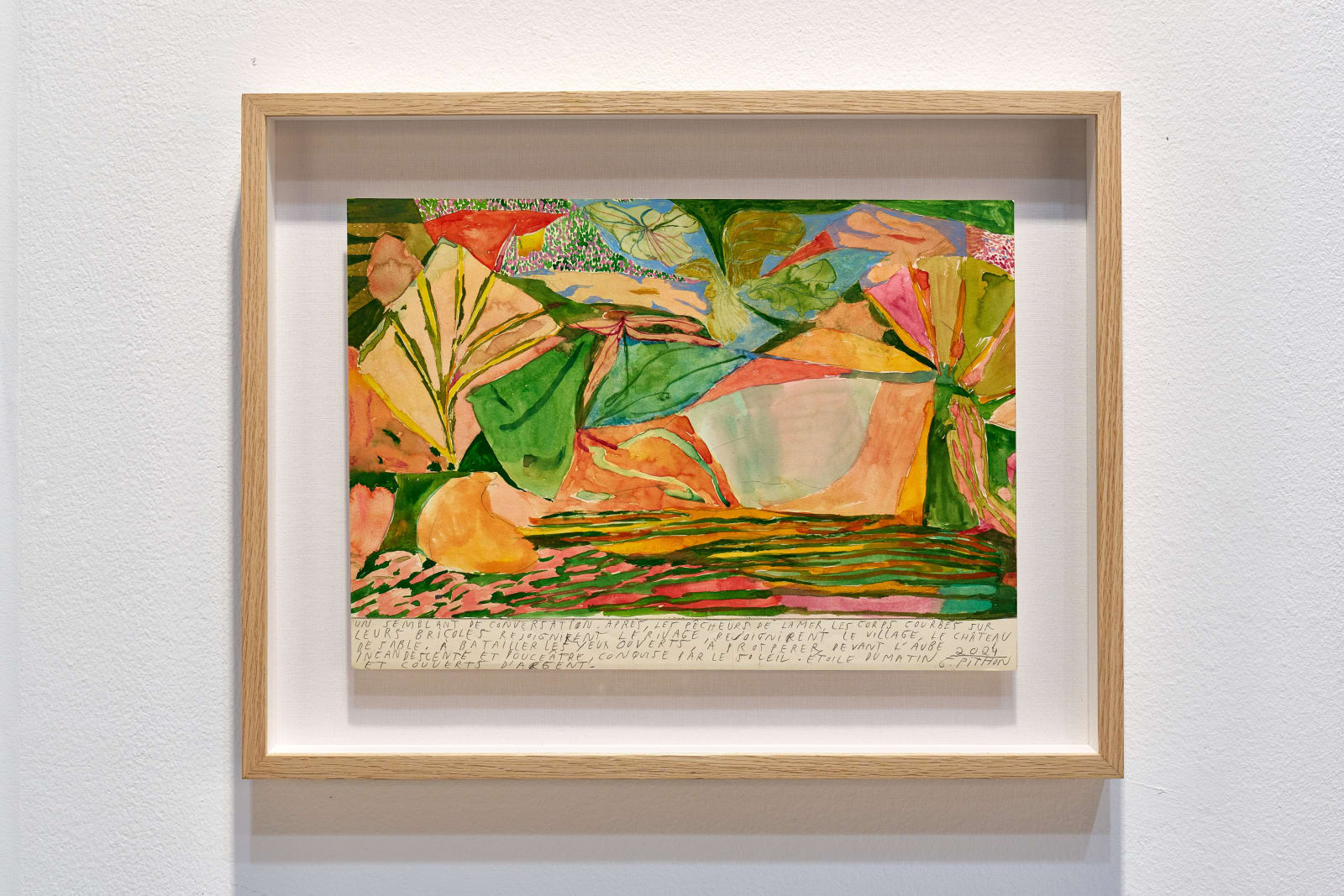 Geoffroy Pithon, Bricoles du rivage , 2024