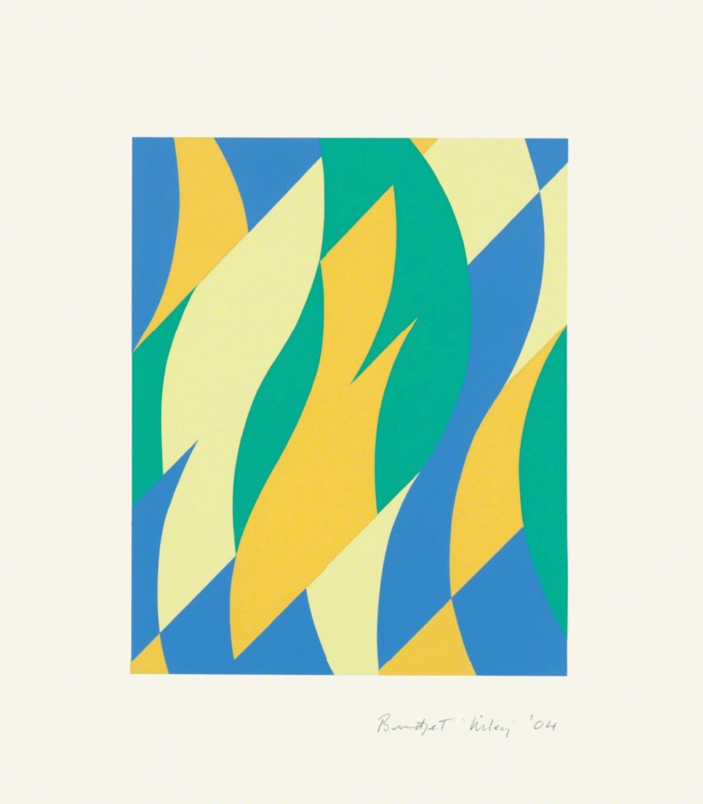 Bridget Riley, Fold, 2004