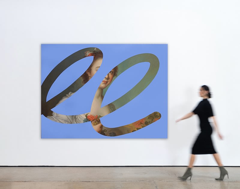 Lino Lago, Fake Abstract (Nattier), 2025