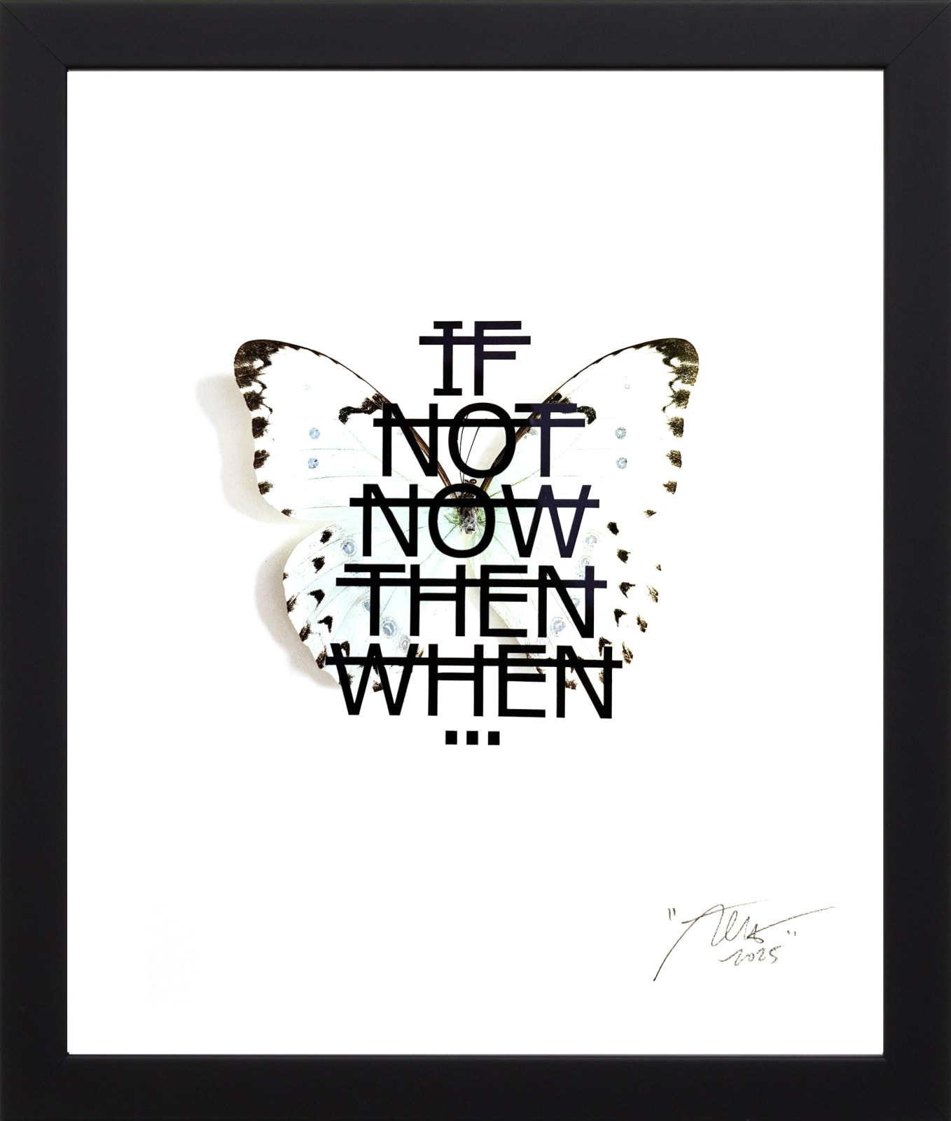 RERO, Text Based Butterflies, 2025