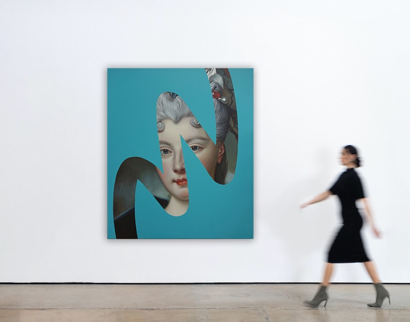 Lino Lago, Fake Abstract (Nicolas de Largilliere), 2024