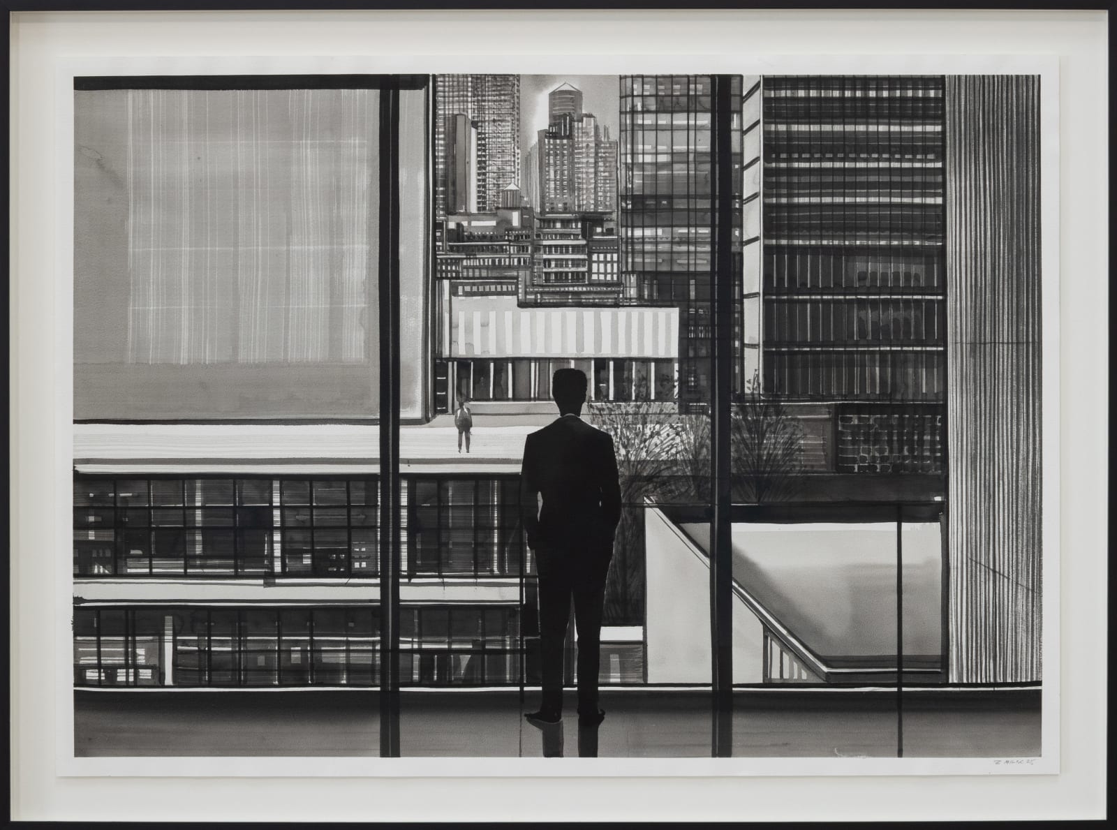 Radenko Milak, Horizon of Absence, Manhattan Grid, 2025