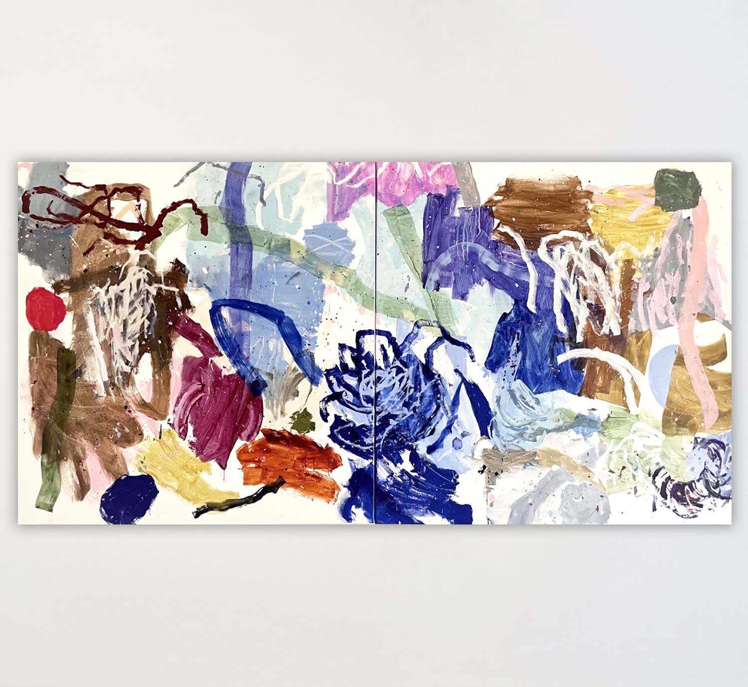 Claire Kirkup, Daylarking (Diptych), 2025
