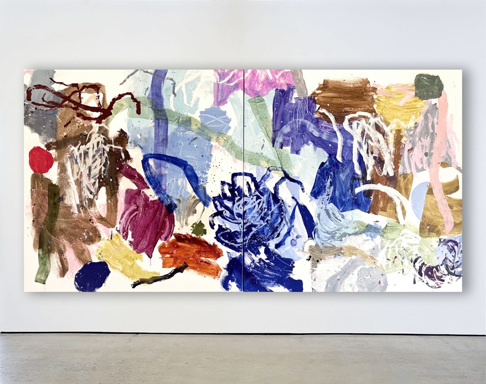 Claire Kirkup, Daylarking (Diptych), 2025