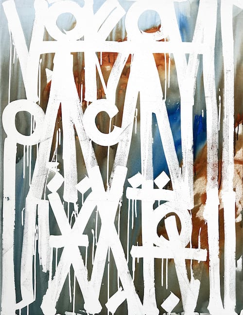RETNA, Iridescence Series #1, 2025