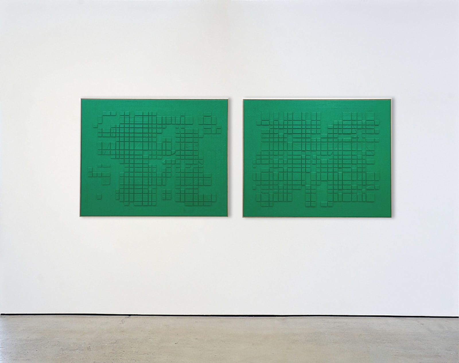 Anne-Sophie Ogaard, Green Conjunction (0403), 2022