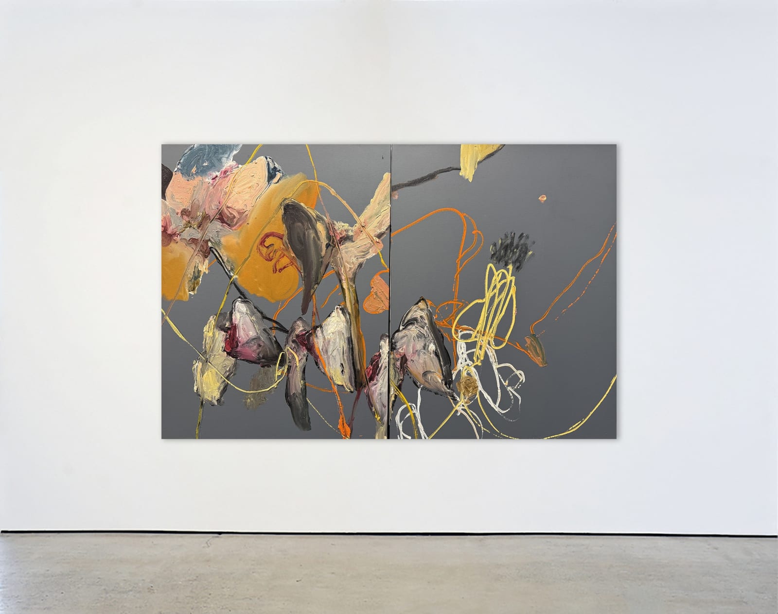 Angel Ricardo Ricardo Rios, Lo viste o lo imaginaste (Diptych, 2025