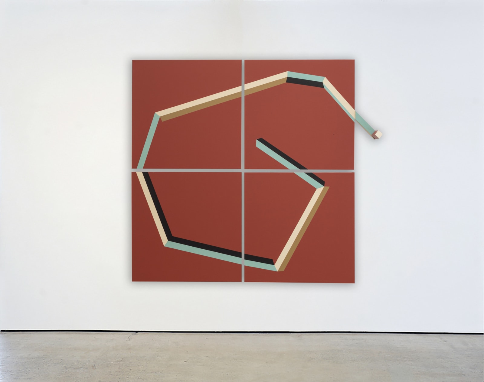 Ernesto García Sánchez, Espiral (polyptych), 2024