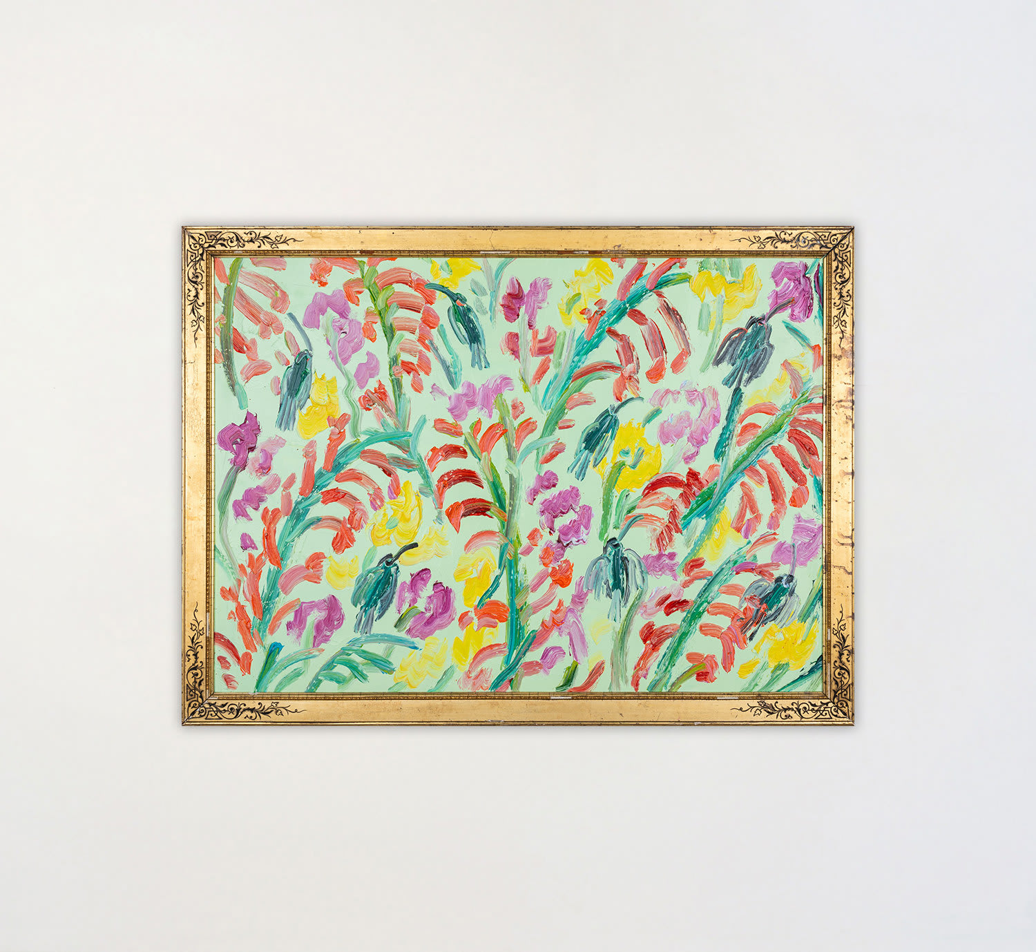Hunt Slonem, Hummingbirds (JEM0263), 2023