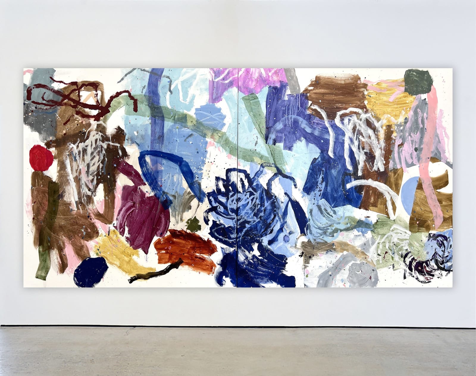 Claire Kirkup, Daylarking (Diptych), 2025