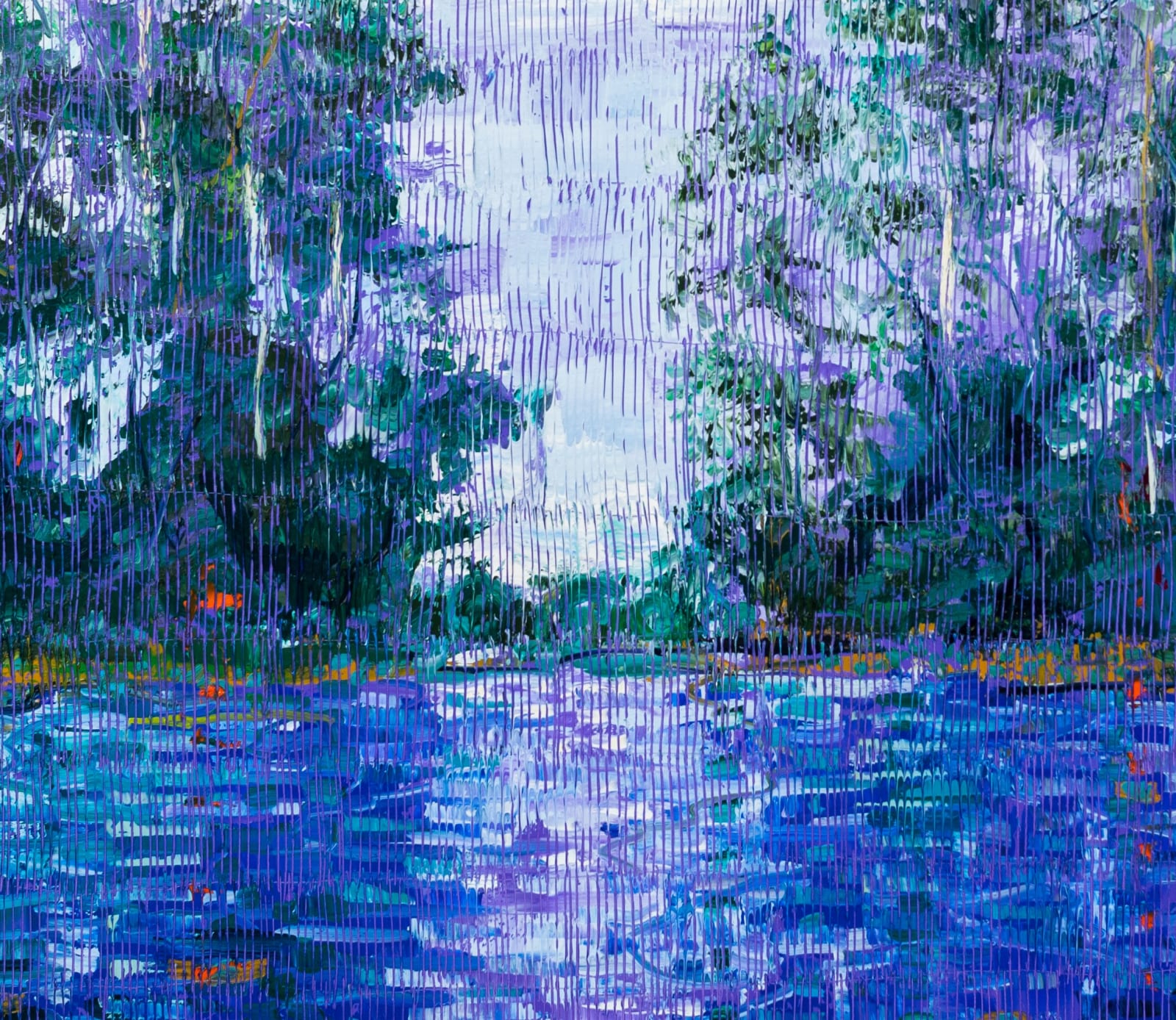 Hunt Slonem, Bayou La Fourche (TD0225), 2021