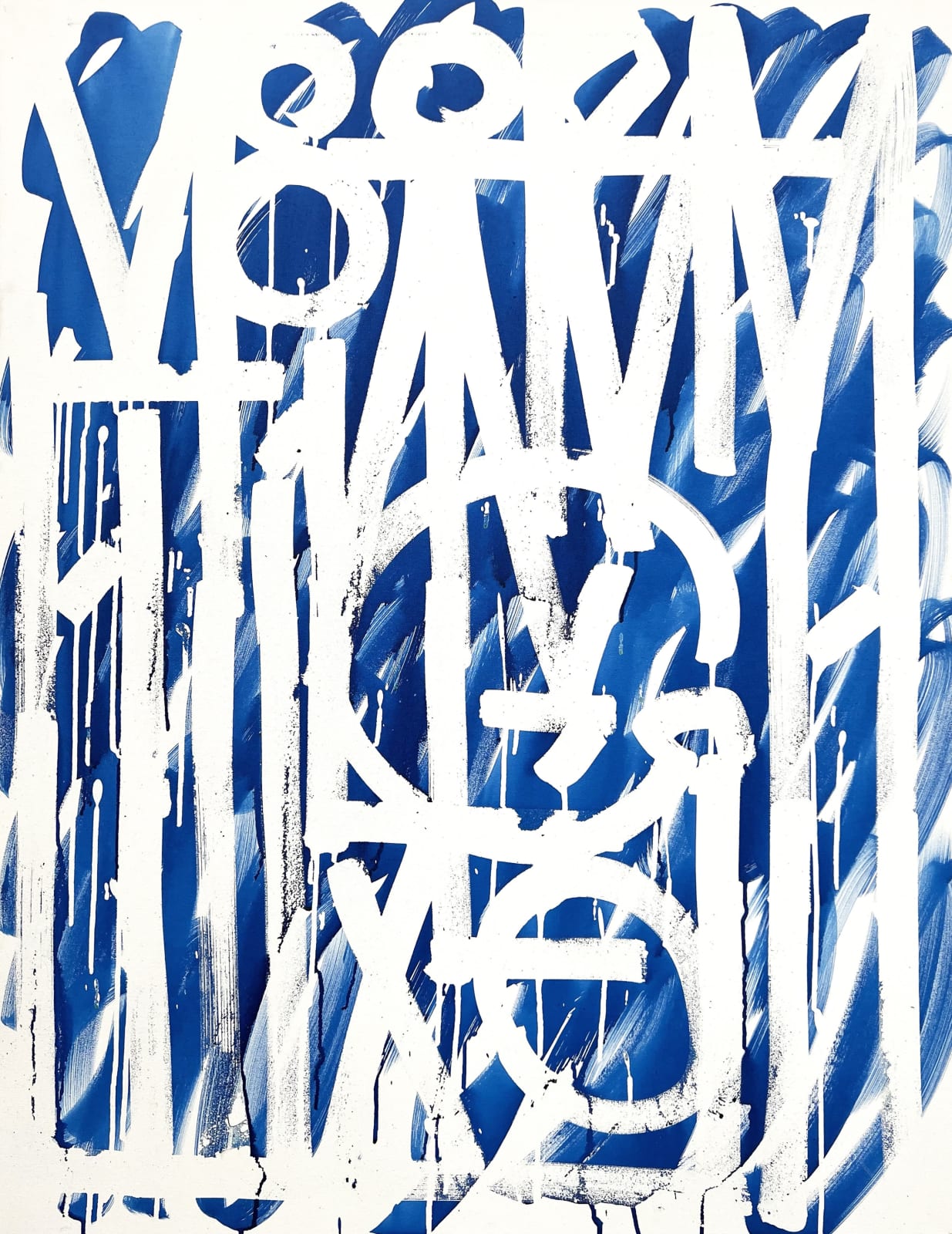 RETNA, Iridescence Diptych, 2025