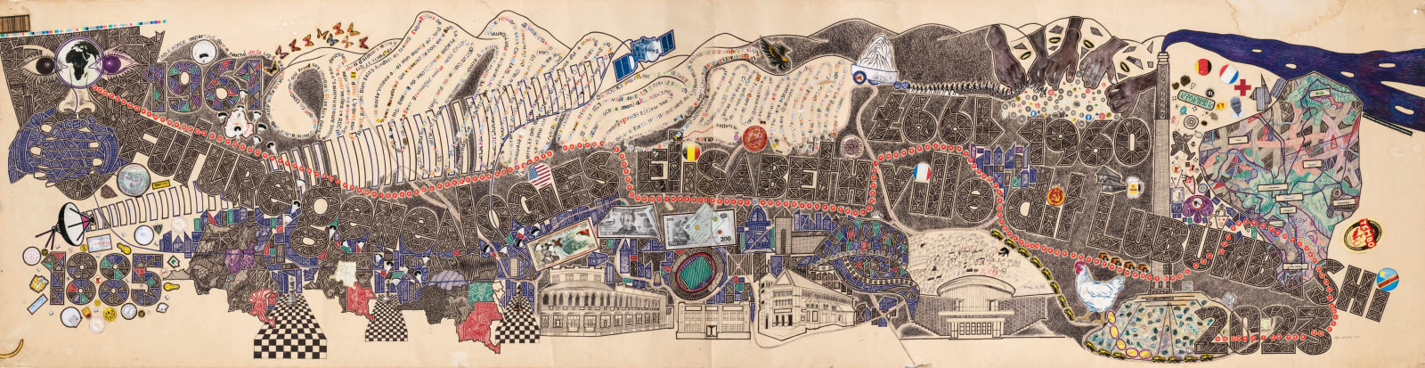 Mega Mingiedi, Sans titre, 2019