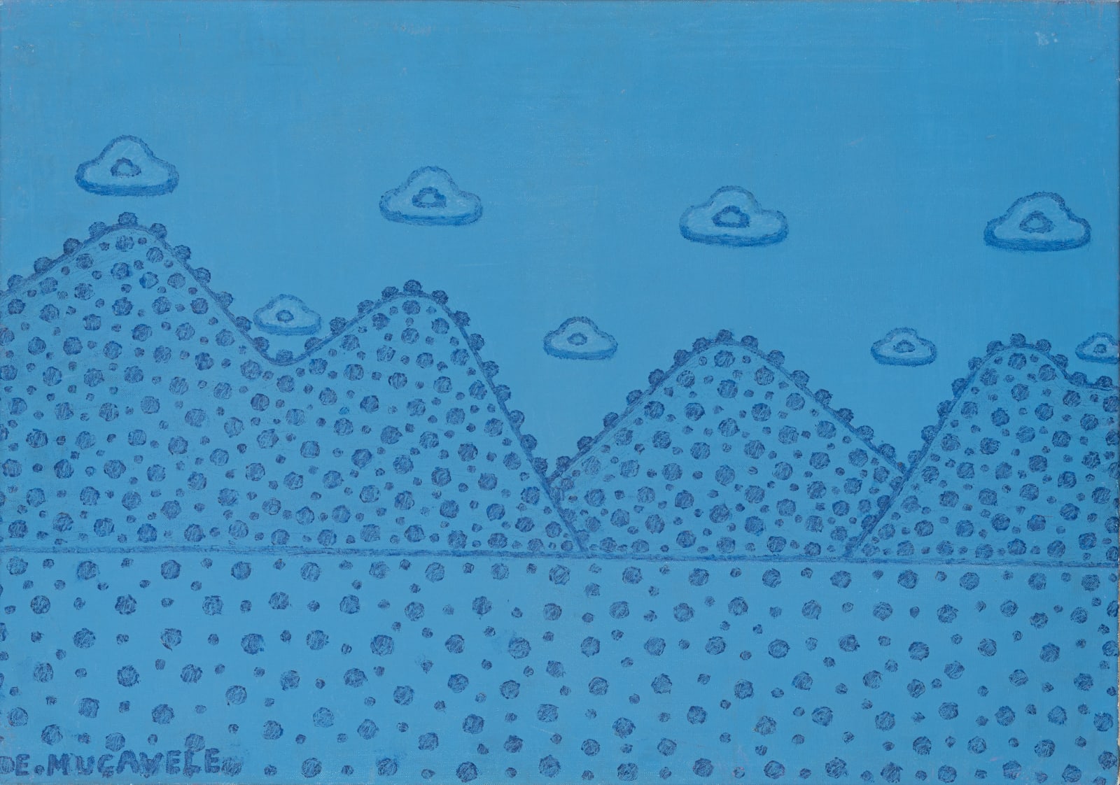 Estevão Mucavele, Sans titre, Circa 1990