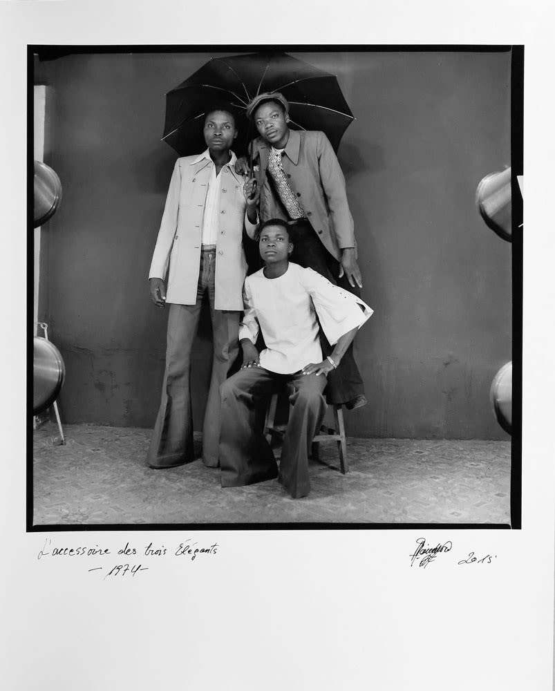 Ambroise Ngaimoko, L'accessoire des 3 élégants, 1974