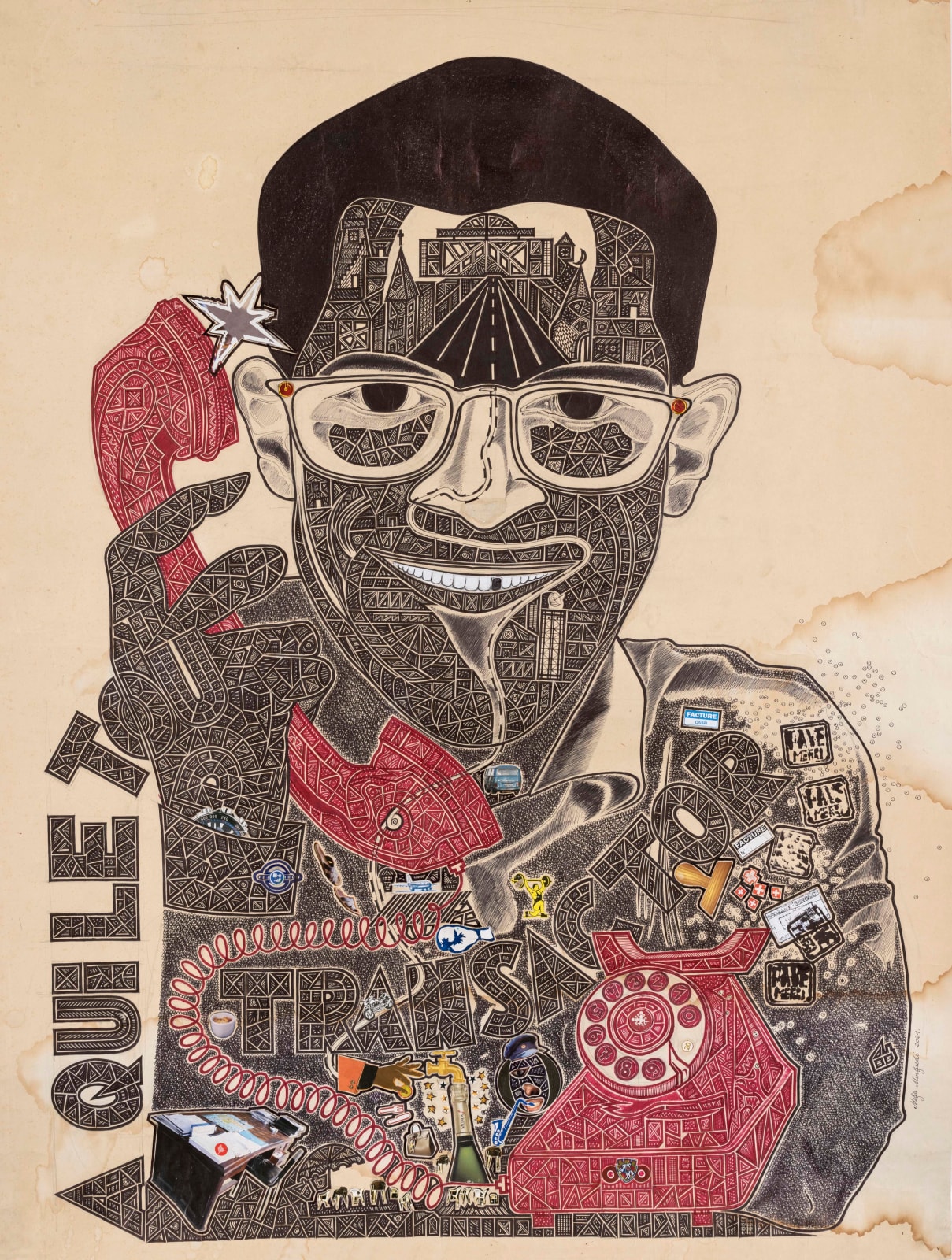 Mega Mingiedi, Téléphone rouge, 2021