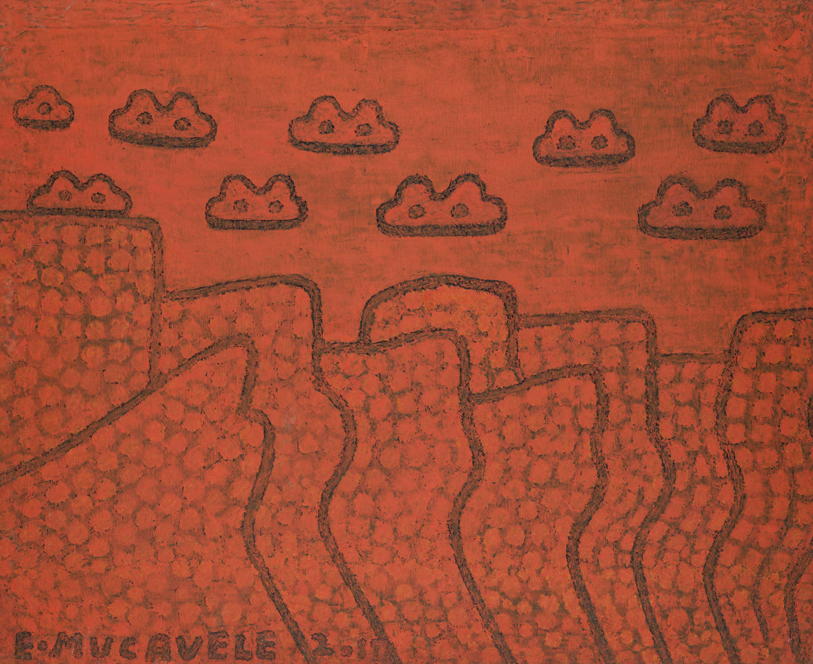 Estevão Mucavele, Sans titre, 2017