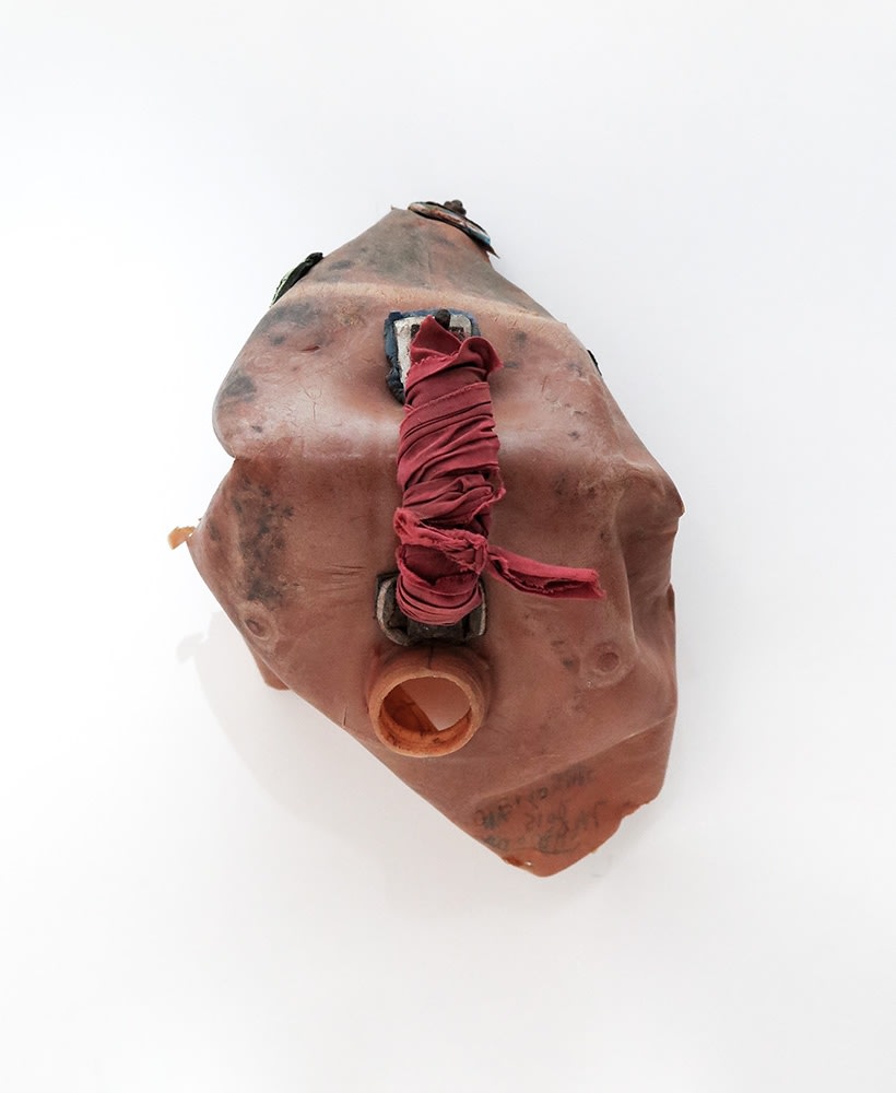Romuald Hazoumè Jonkeyman Plastique 32 x 20 x 22 cm 12.5 x 7.8 x 8.6 inches