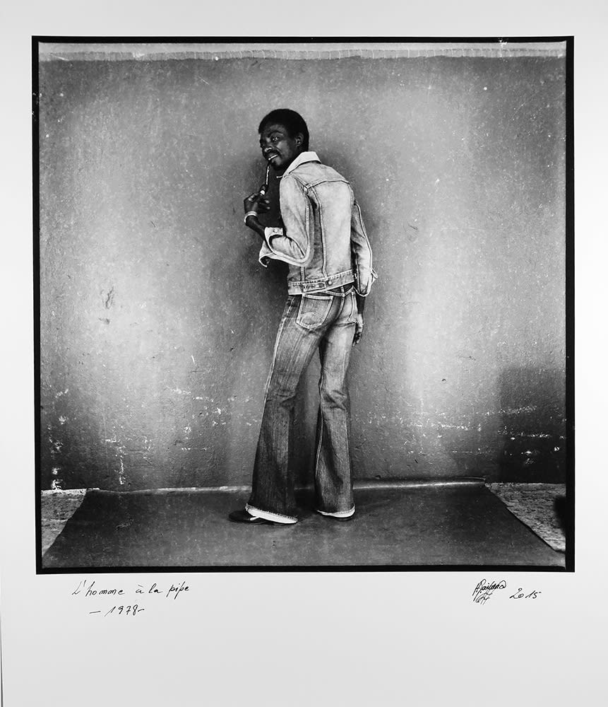 Ambroise Ngaimoko, L'homme à la pipe., 1978