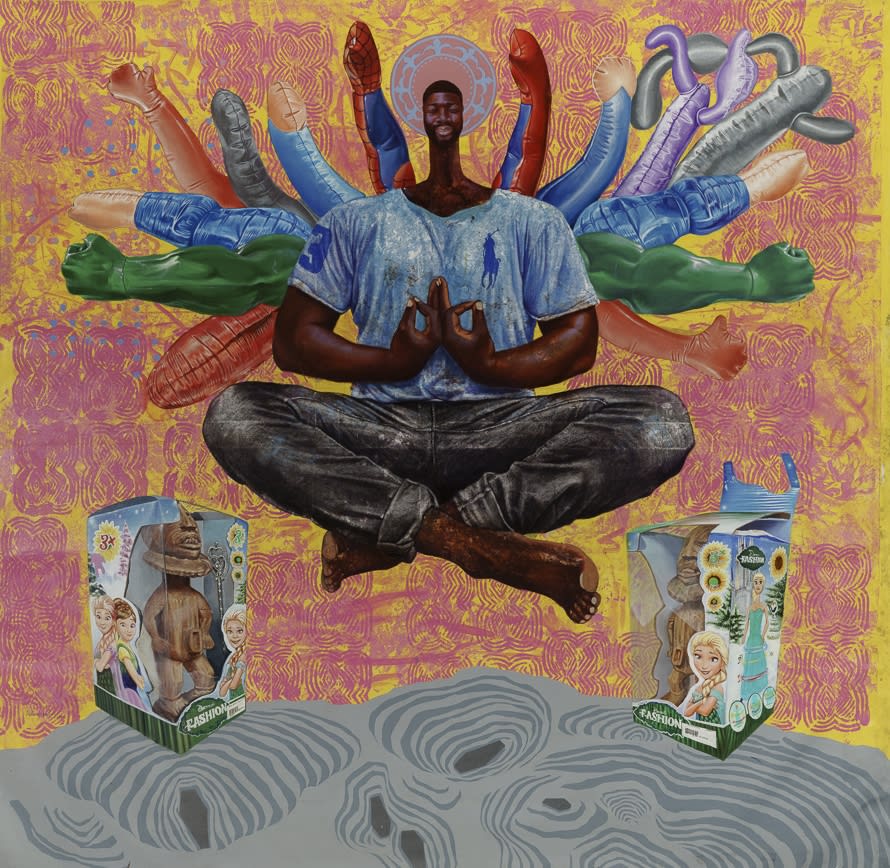 Hilary Balu, Trapped in the ideal of the other, 2019