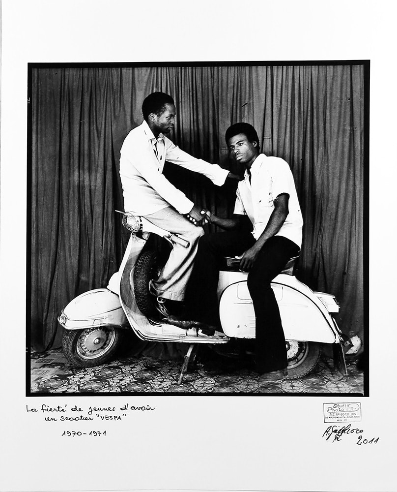 Ambroise Ngaimoko, La fierté des jeunes d'avoir un scooter, 1970-1971
