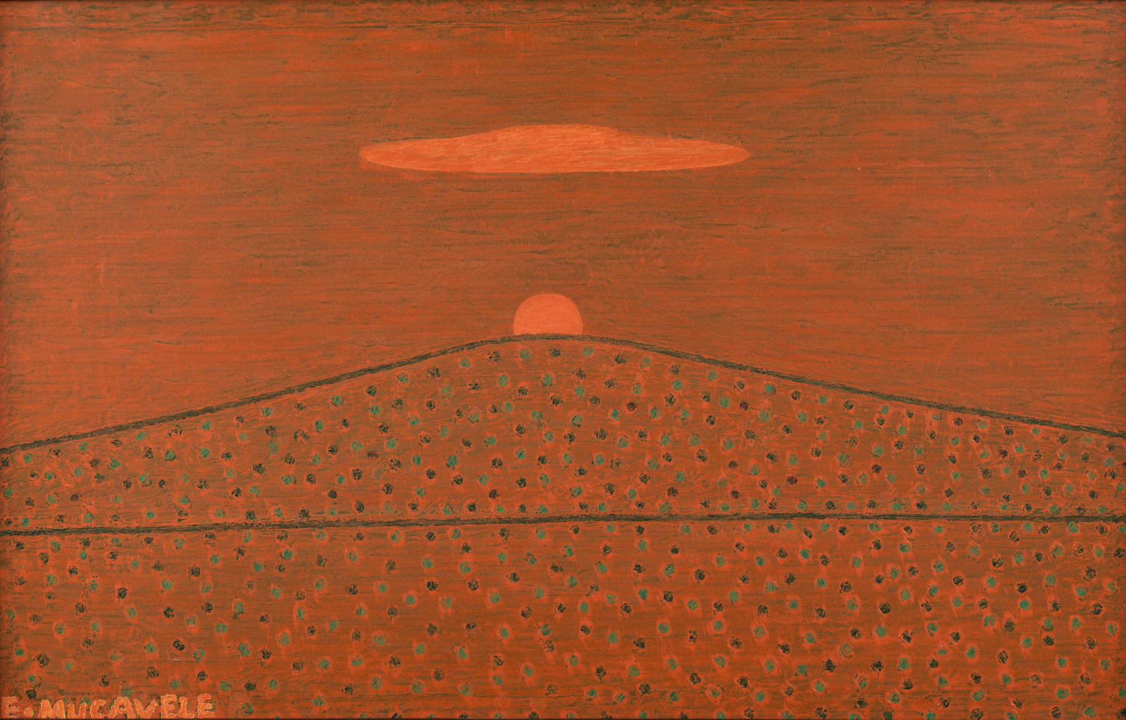 Estevão Mucavele, Sans titre, Circa 1989