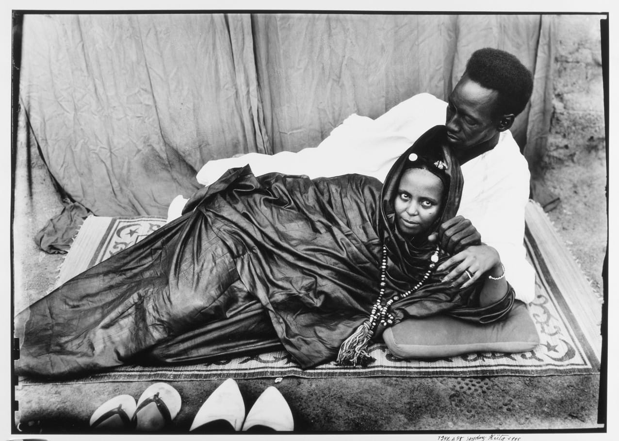 Seydou Keïta, Sans titre (Couple allongé), 1952-1955