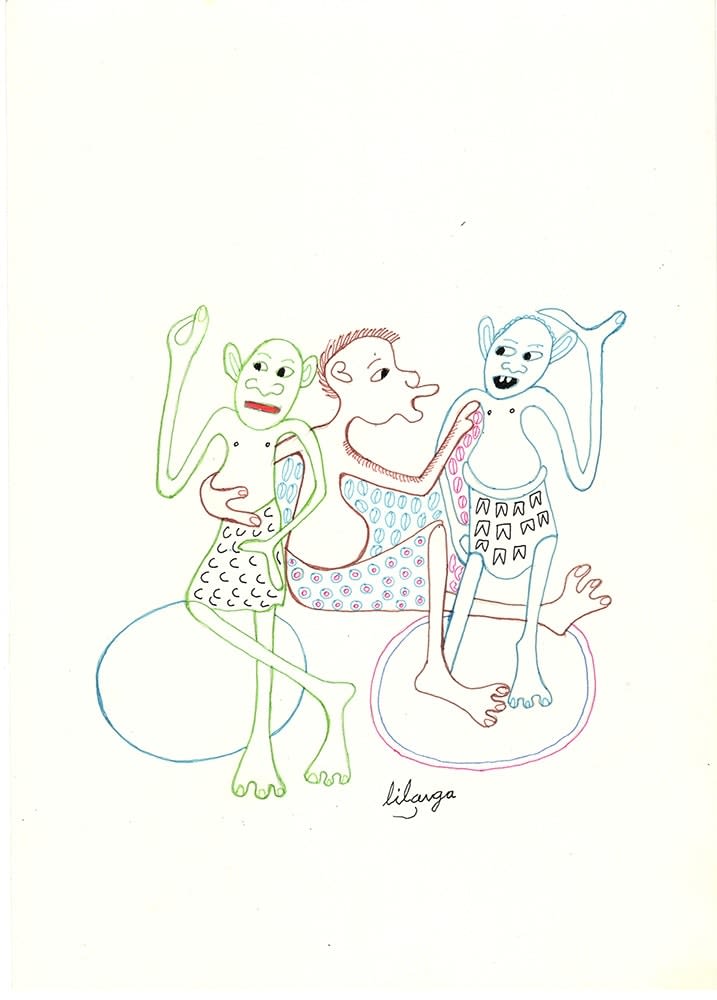 George Lilanga, Sans titre, 1977