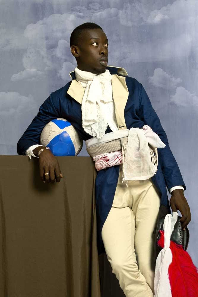 Omar Victor Diop Jean-Baptiste Belley Impression jet d'encre pigmentaire sur papier Harman By Hahnemuhle 60 x 40 cm 23.6 x 15.7 inches