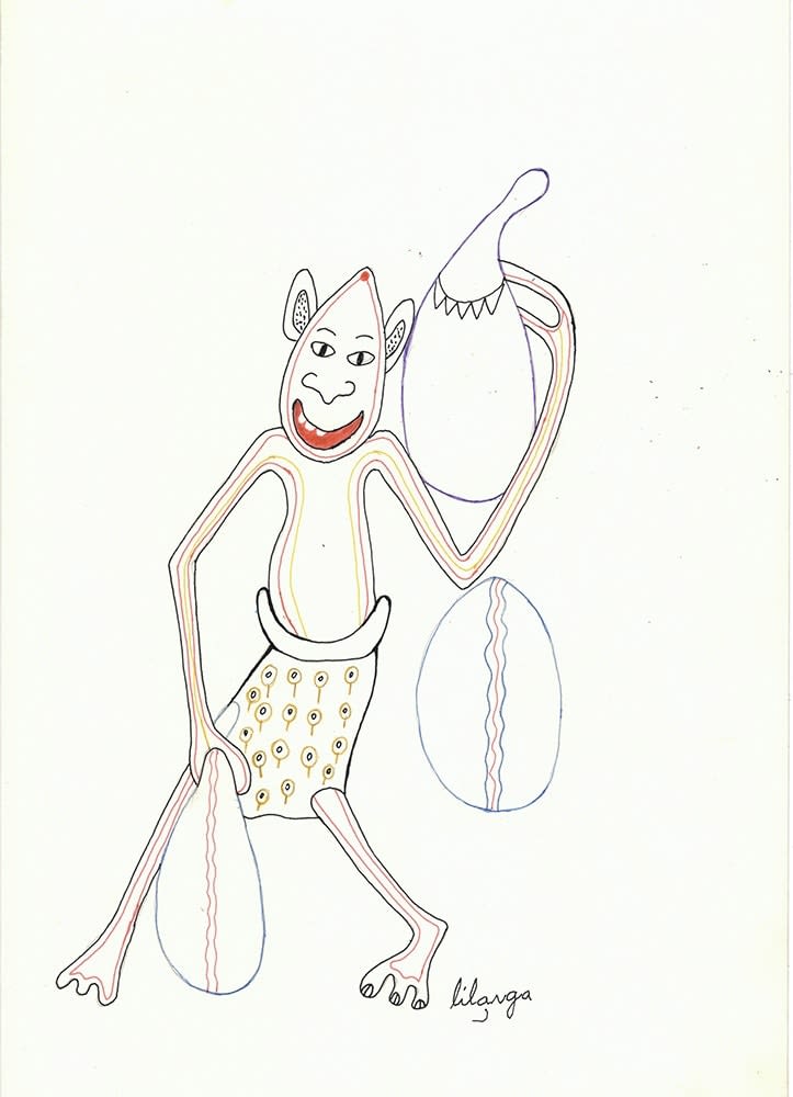 George Lilanga, Sans titre, 1977