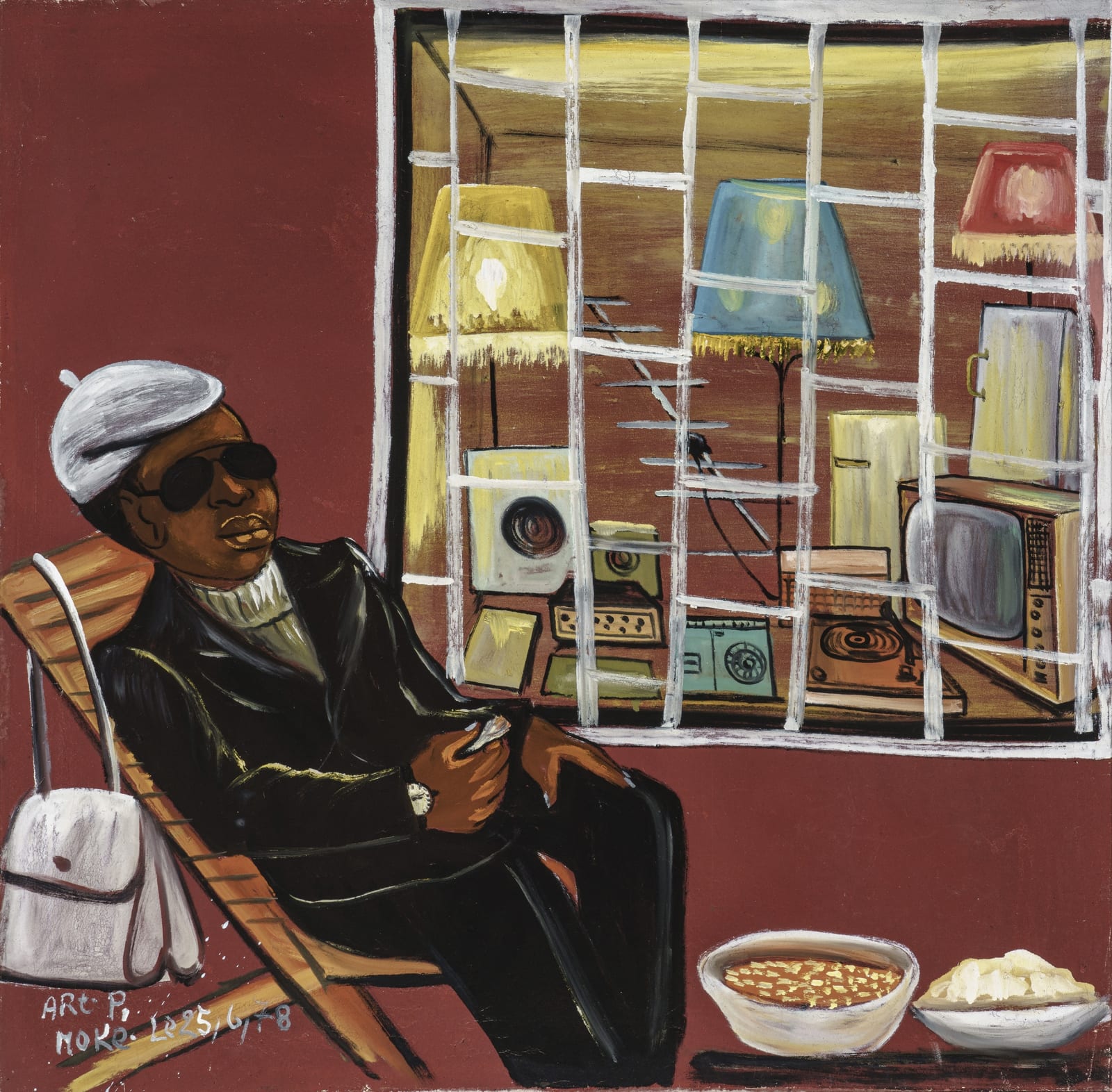 Moke, Sans titre (l'élégant moderne), 1978