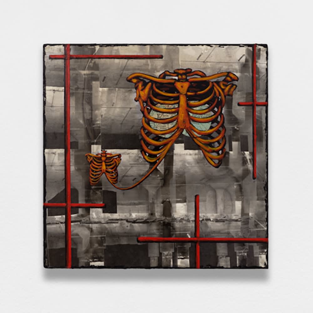 David Wojnarowicz, Untitled, Chest, 1985
