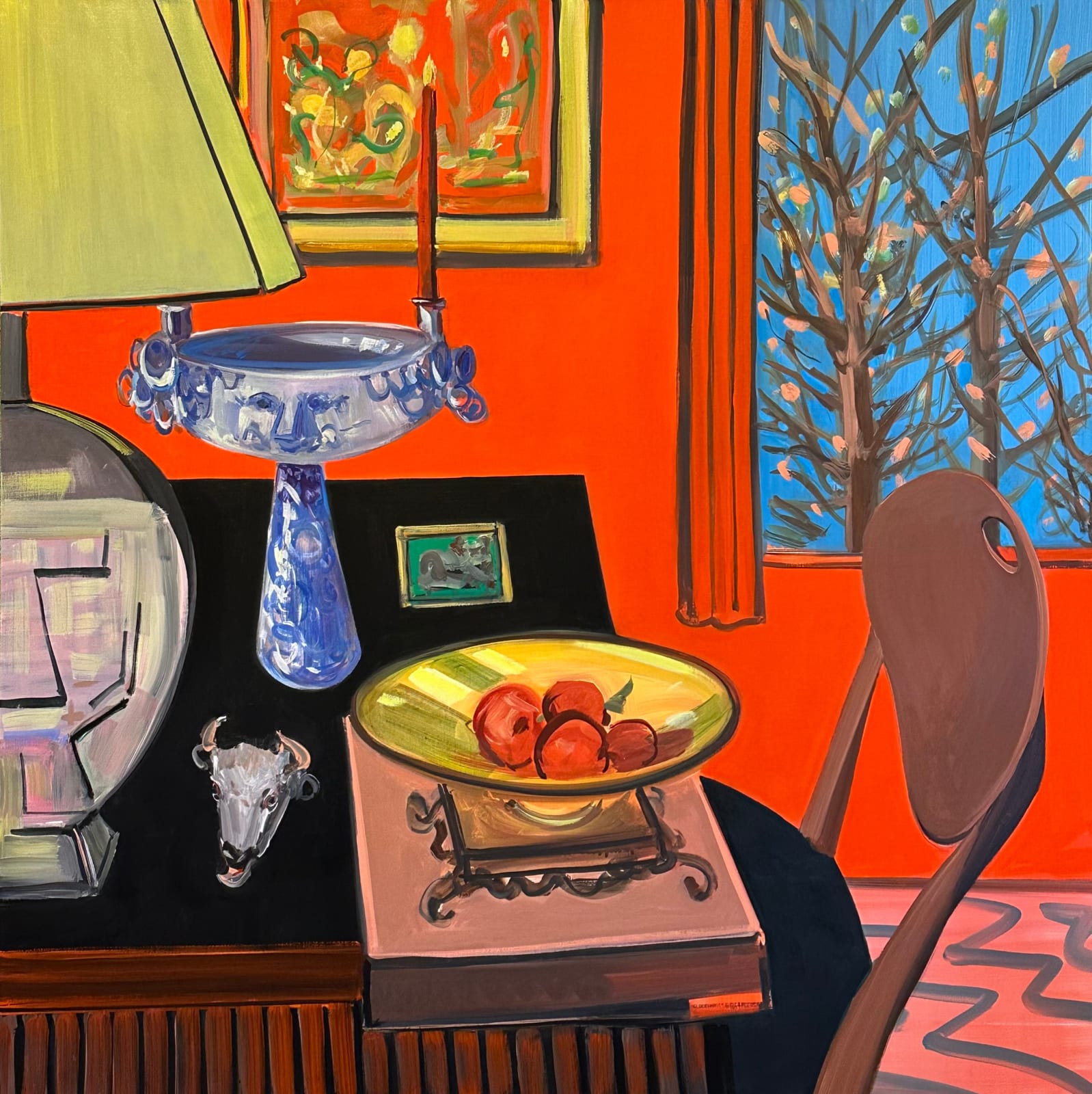 Deborah Brown, Red Room , 2025