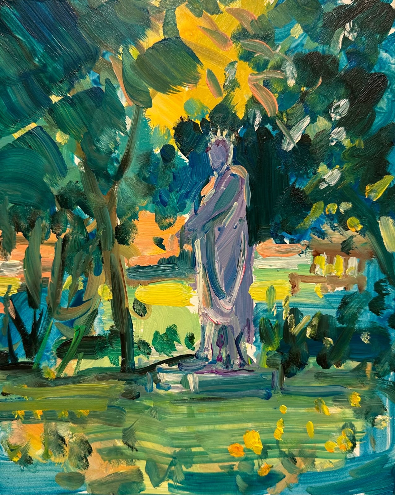 Deborah Brown, Zeus in a Glade, 2025