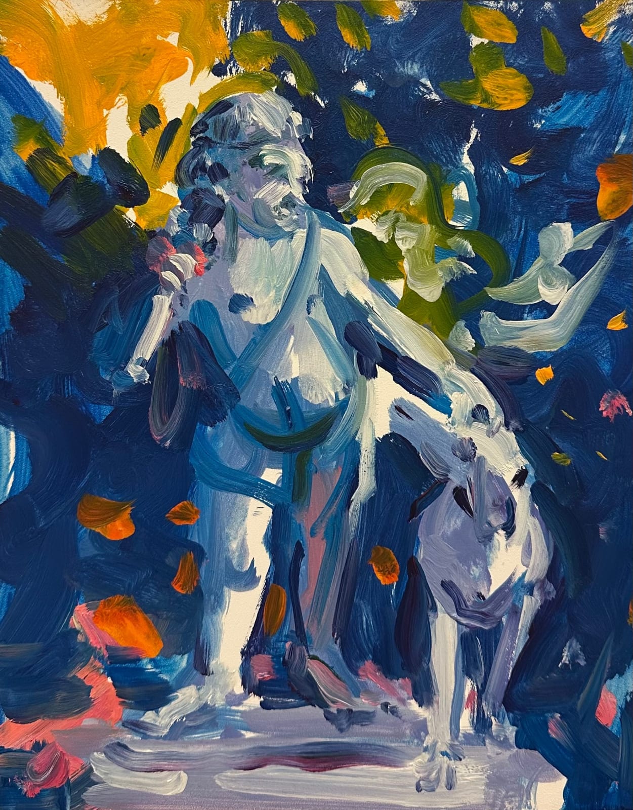 Deborah Brown, Youth with Dog, 2025