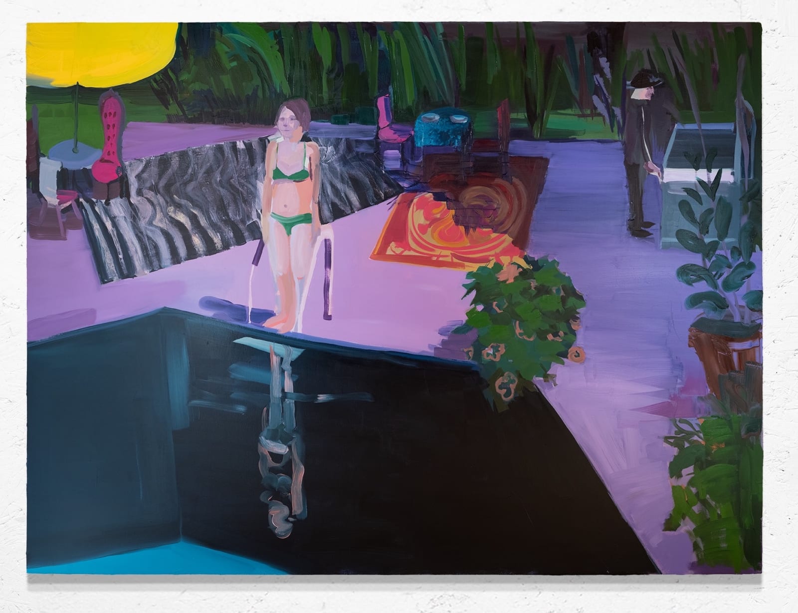 Pia bakala, The Pool at Wonky Villa, 2024