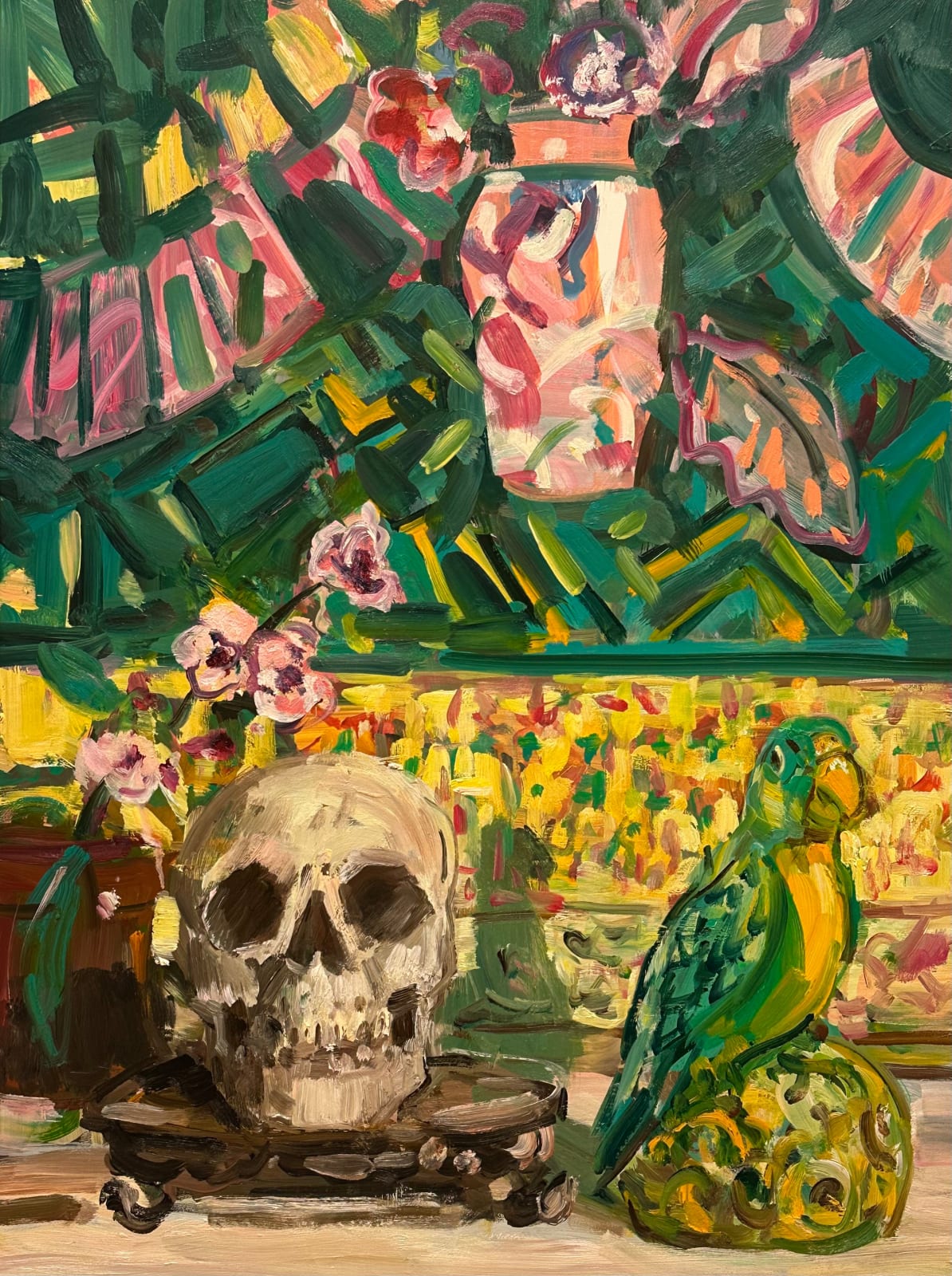 Deborah Brown, Pink Vase, 2025