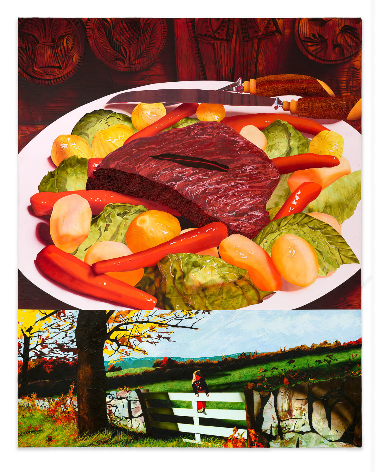 Abbi Kenny, Acute Familiarity and Discomfort: New England Corned-Beef Dinner Seen Through McCall's Eyes , 2024