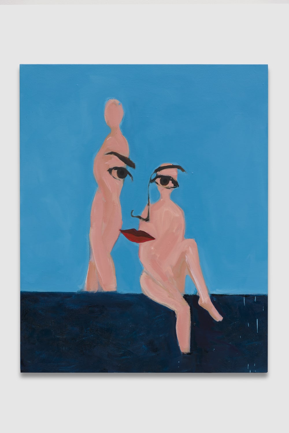 Becky Kolsrud, Figure/Face (Double Figure), 2020